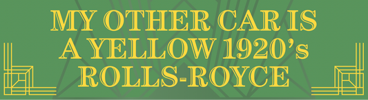 Gatsby Bumper Sticker