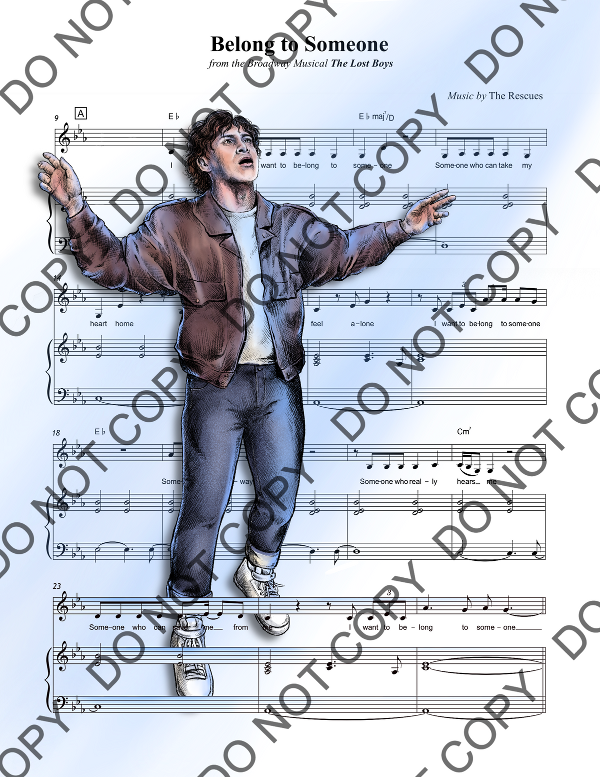 The Lost Boys LJ Benet Michael Art Print