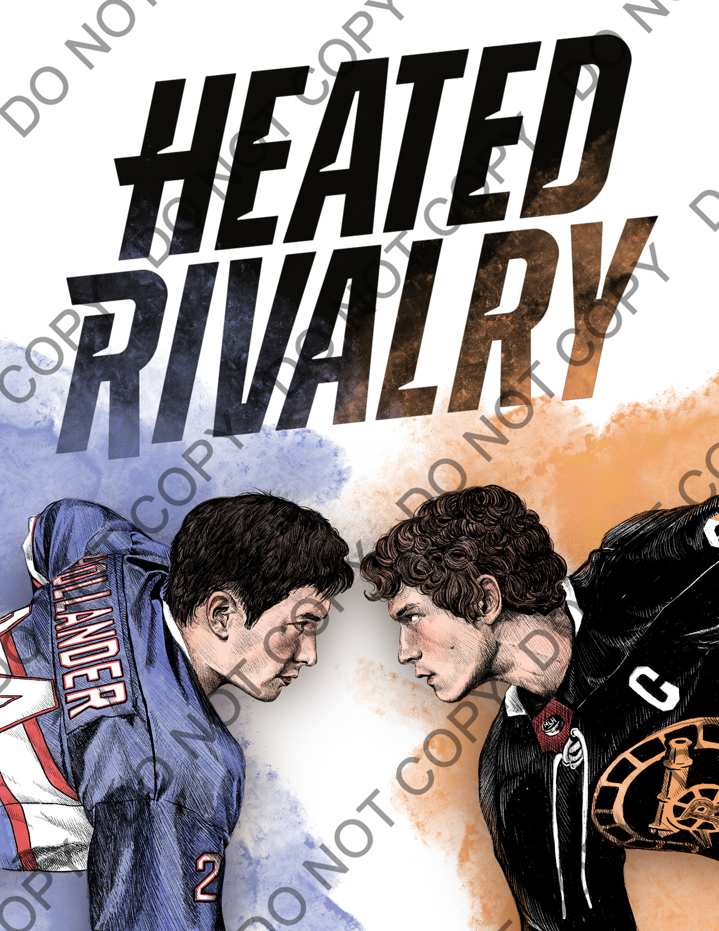 Heated Rivalry Cover Art Print