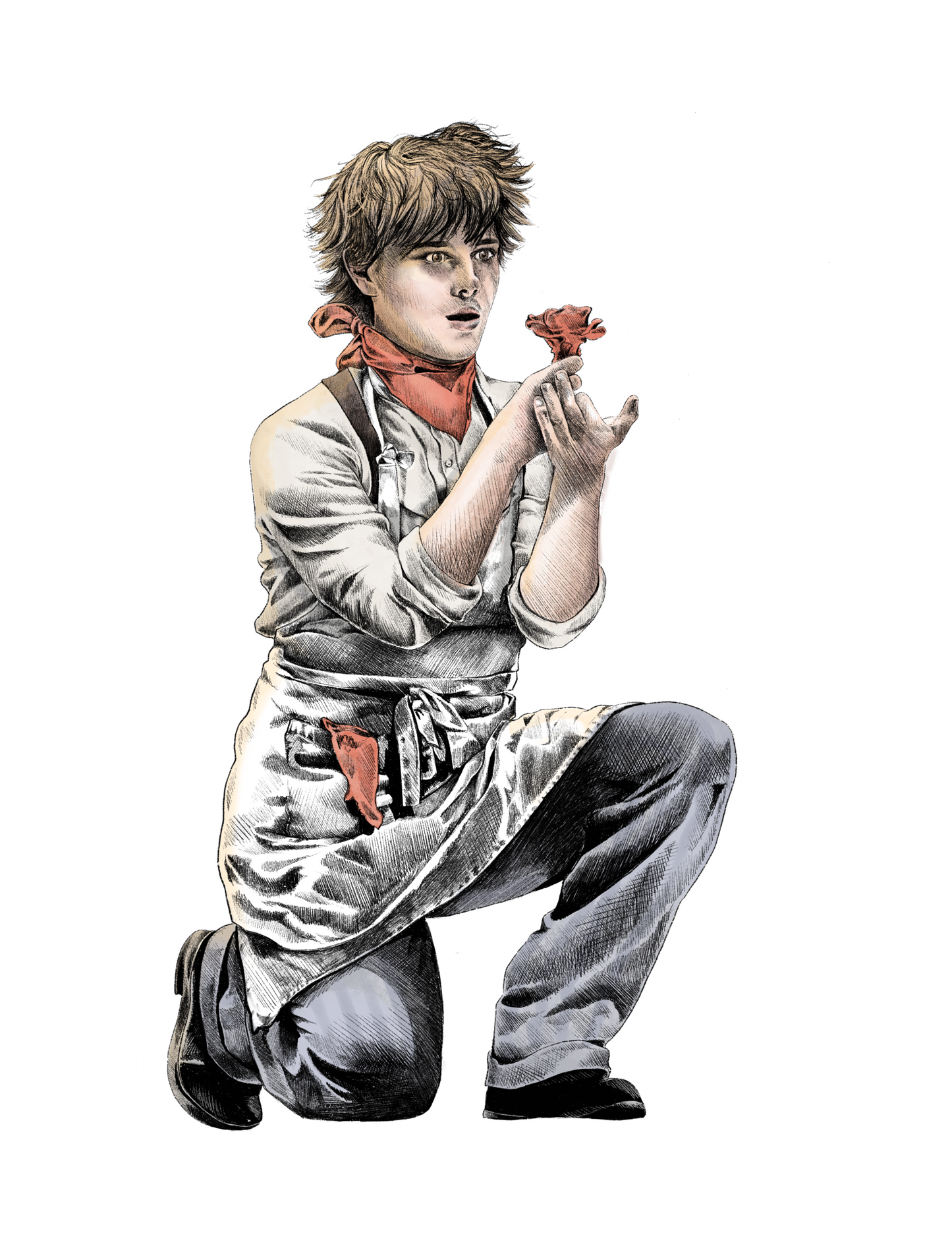 Orpheus Art Print Sticker (Jack Wolfe)