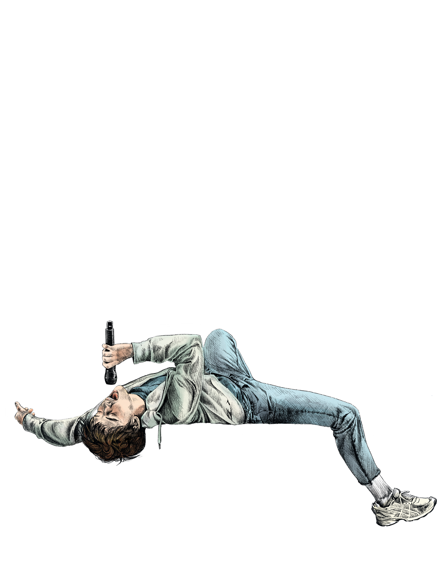 Jack Wolfe Next to Normal Art Print Sticker