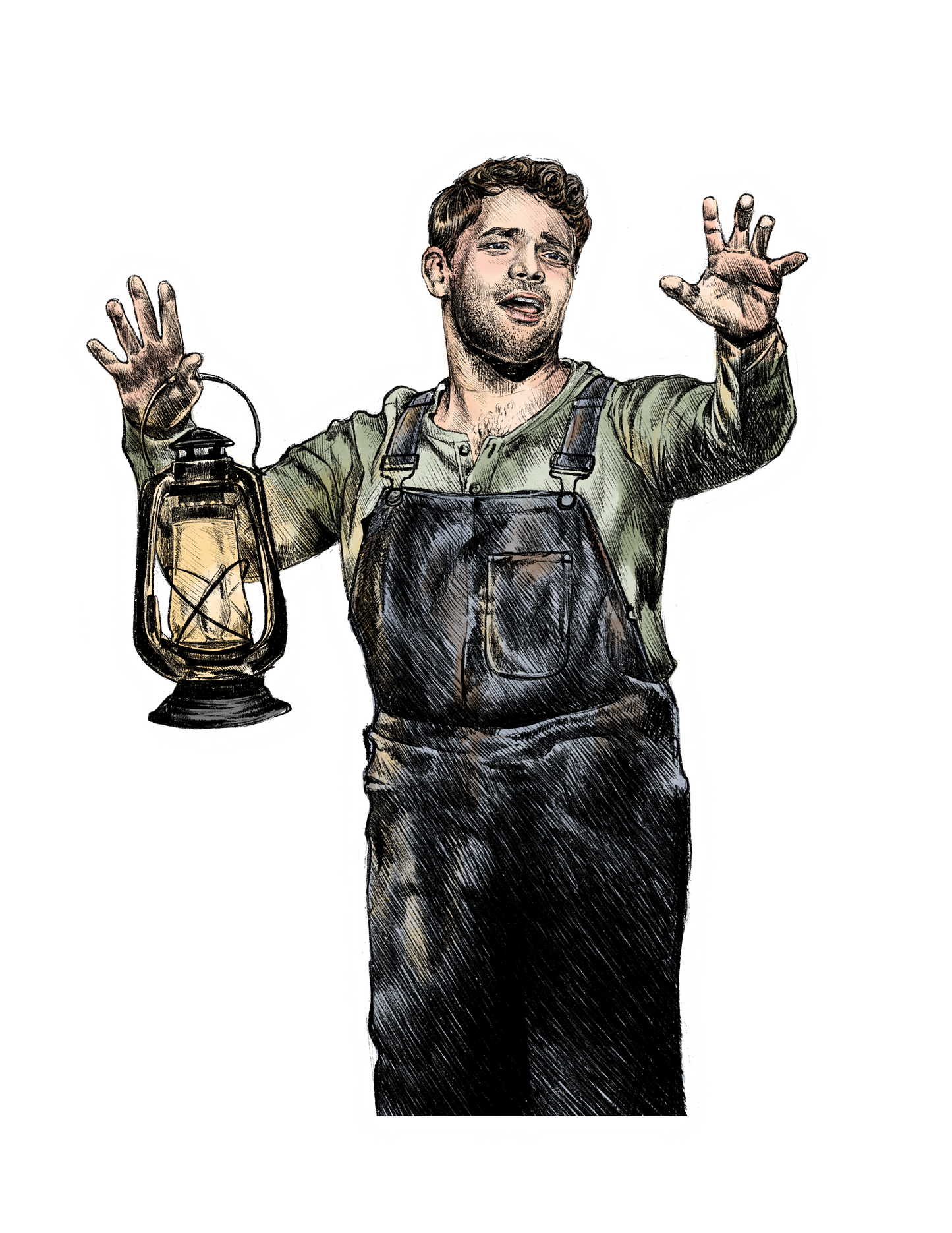 Jeremy Jordan Floyd Collins Sticker