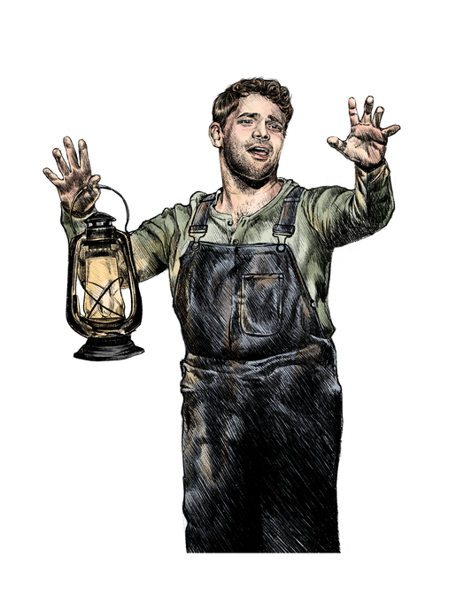 Jeremy Jordan Floyd Collins Sticker
