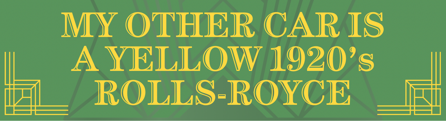 Gatsby Bumper Sticker