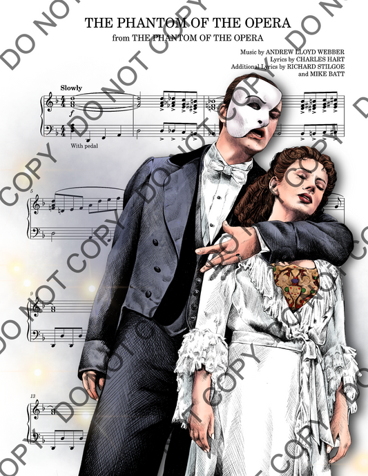 Phantom of the Opera Art Print