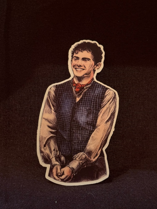 Joe Locke Sweeney Todd Art Print Sticker