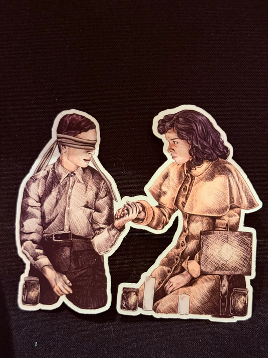Stranger Things: The First Shadow Art Print Sticker