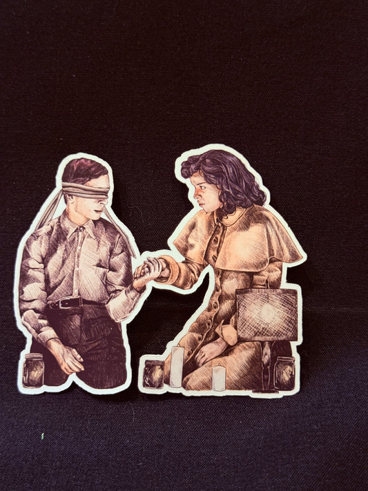 Stranger Things: The First Shadow Art Print Sticker