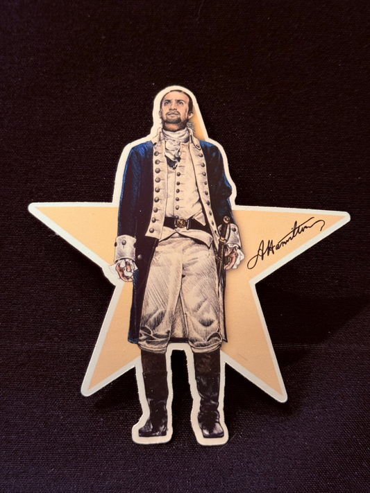 Alexander Hamilton Sticker