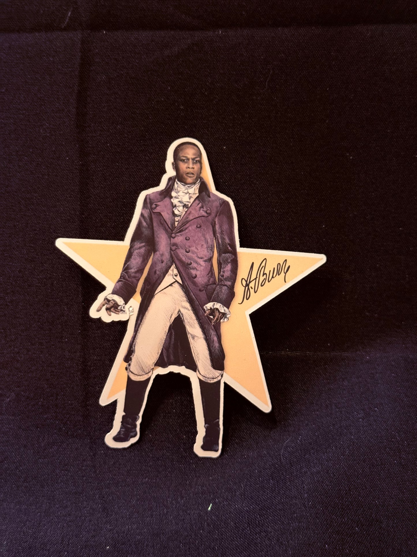 Leslie Odom Jr. Aaron Burr Sticker