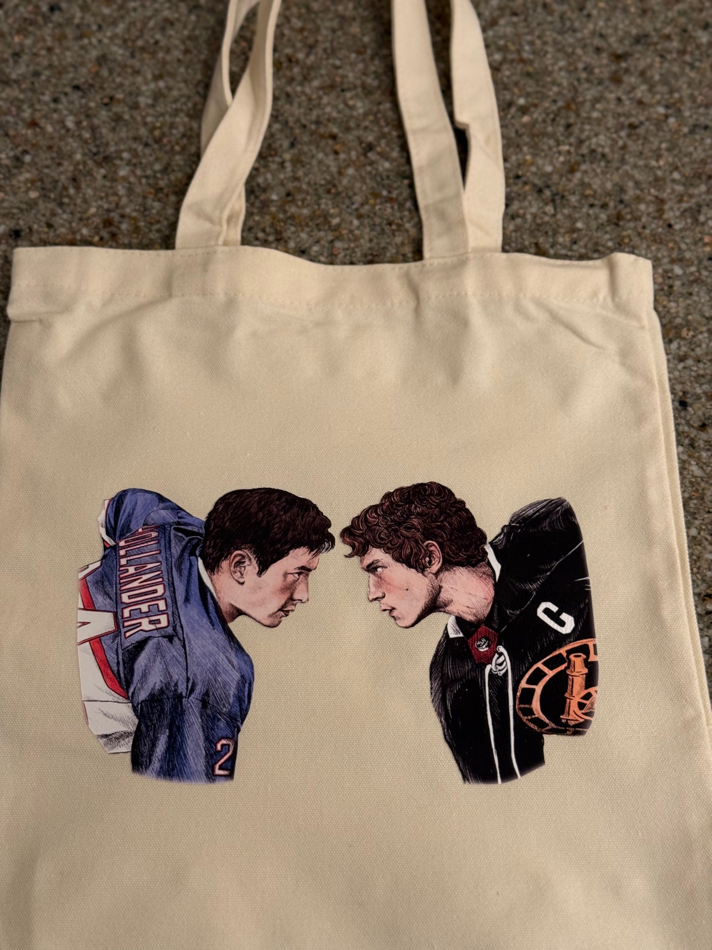 Heated Rivalry Tote Bag