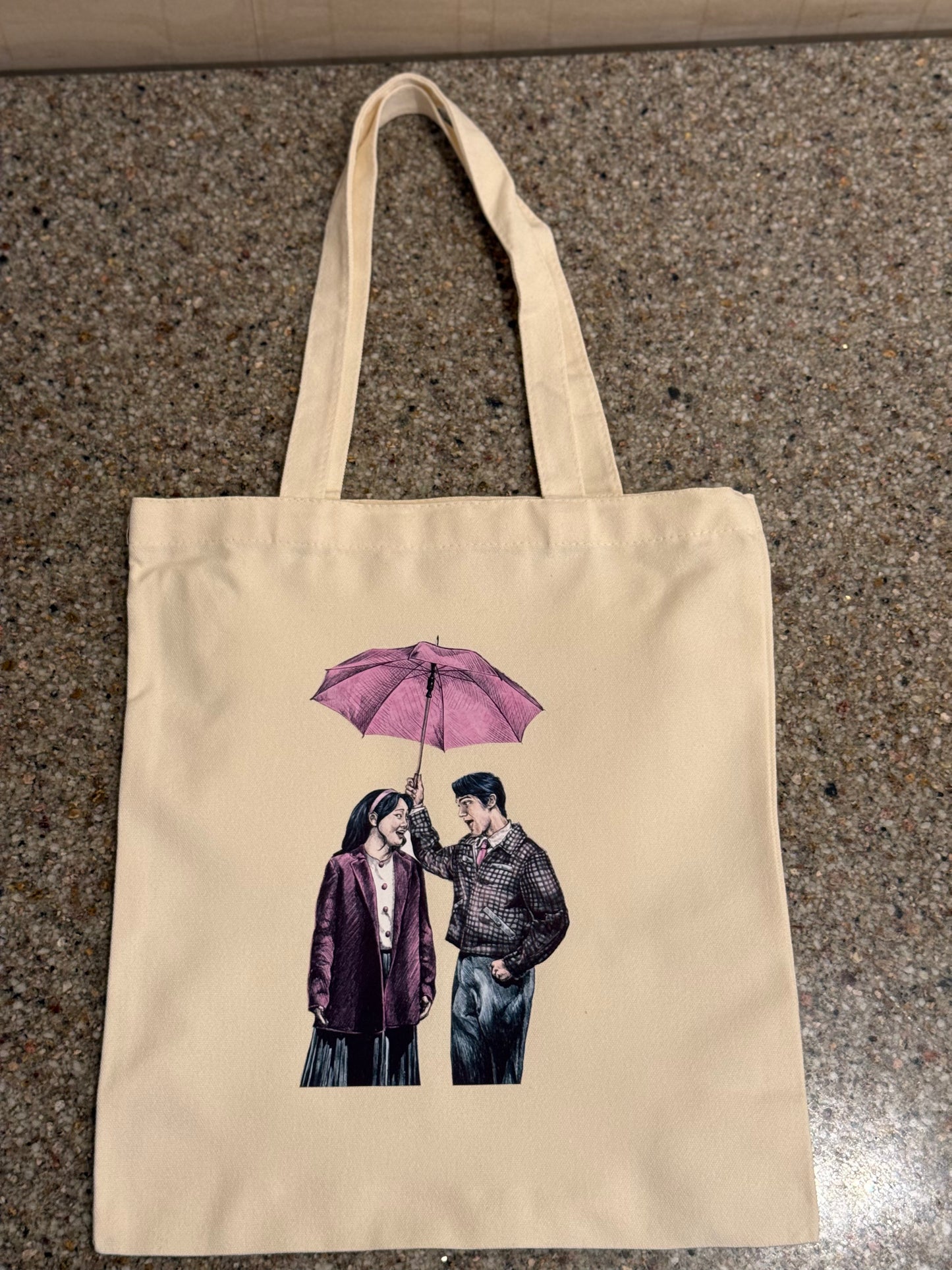 Maybe Happy Ending Art Tote Bag