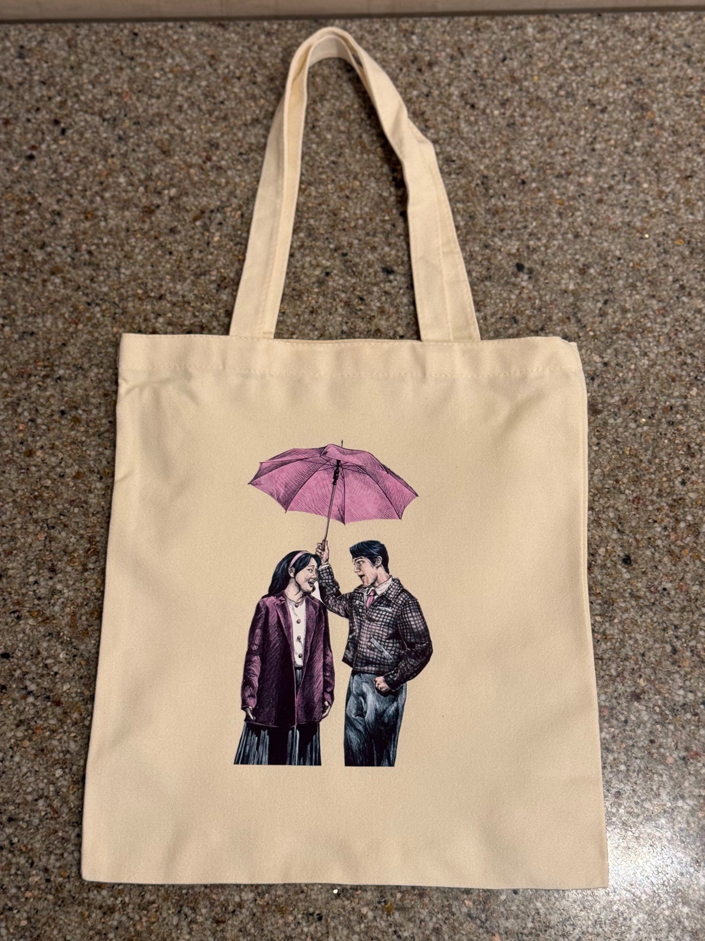Maybe Happy Ending Art Tote Bag