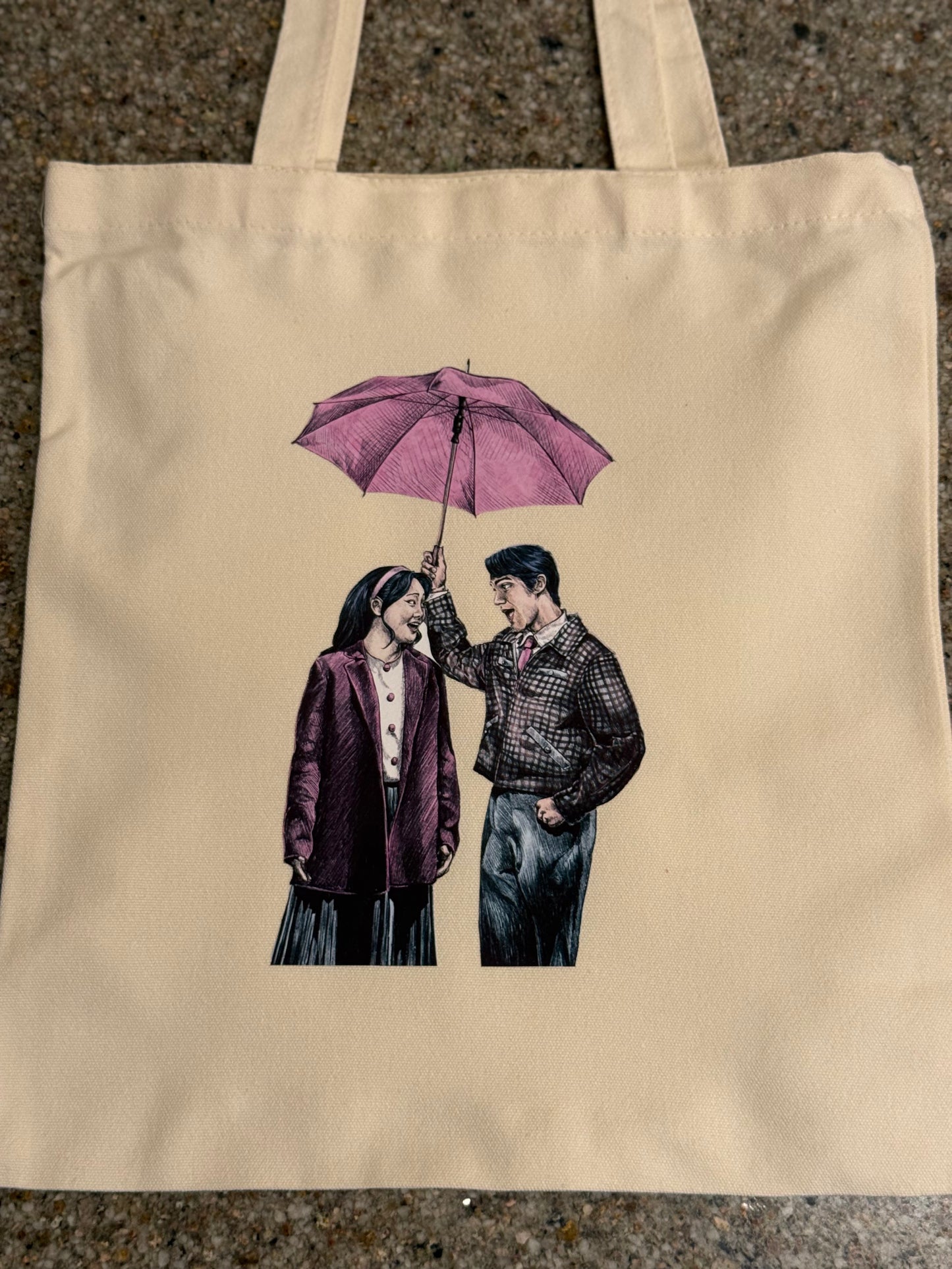 Maybe Happy Ending Art Tote Bag