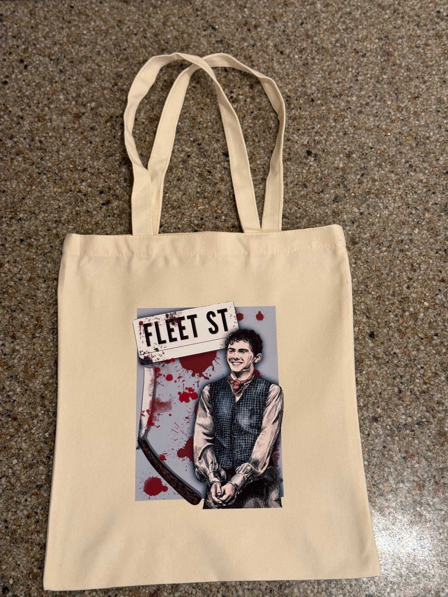 Joe Locke Sweeney Todd Art Tote Bag