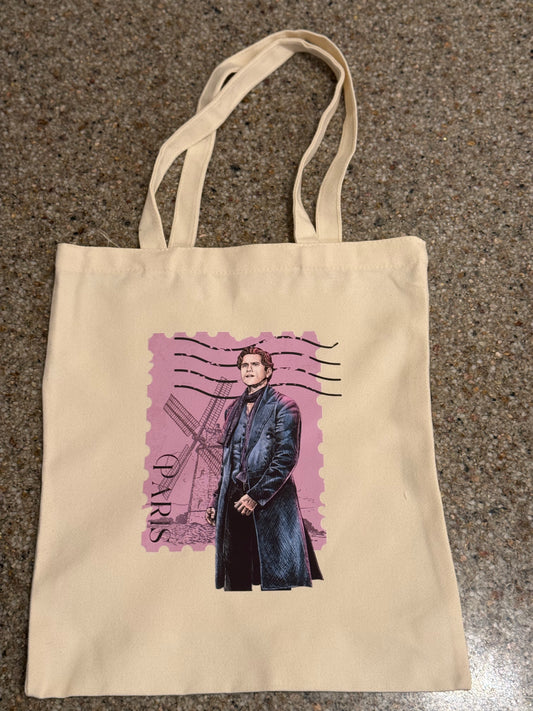 Aaron Tveit Moulin Rouge Art Print Tote Bag