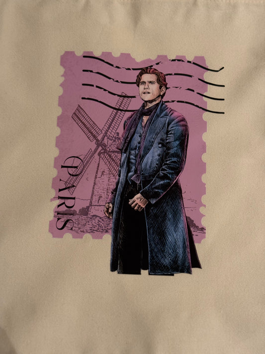 Aaron Tveit Moulin Rouge Art Print Tote Bag