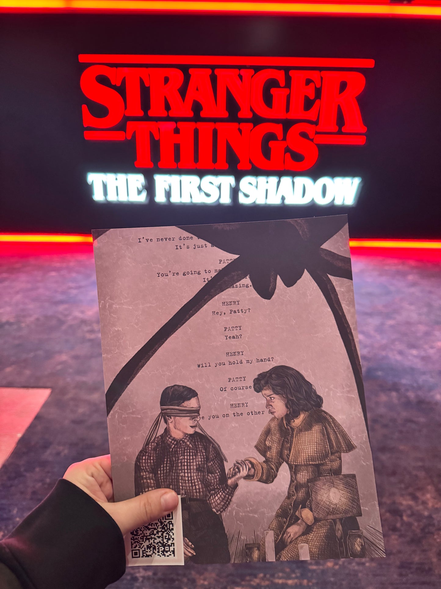 Stranger Things: The First Shadow Art Print (Color)