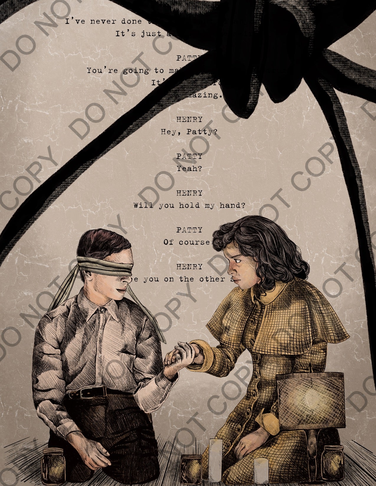 Stranger Things: The First Shadow Art Print (Color)