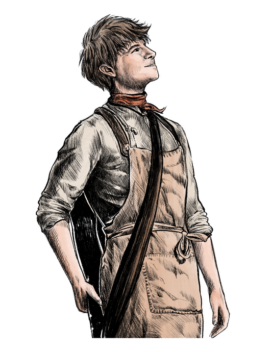 Jack Wolfe Orpheus Art Print Sticker