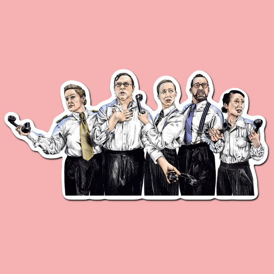 Operation Mincemeat Art Print Sticker