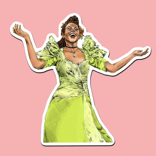 Persephone Art Print Sticker