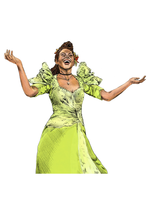 Persephone Art Print Sticker
