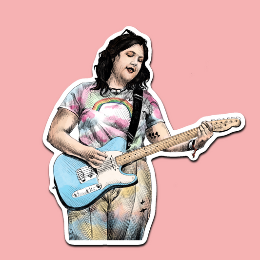 Lucy Dacus Art Print Sticker