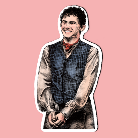 Joe Locke Sweeney Todd Art Print Sticker