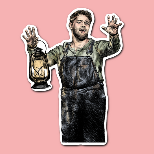 Jeremy Jordan Floyd Collins Sticker