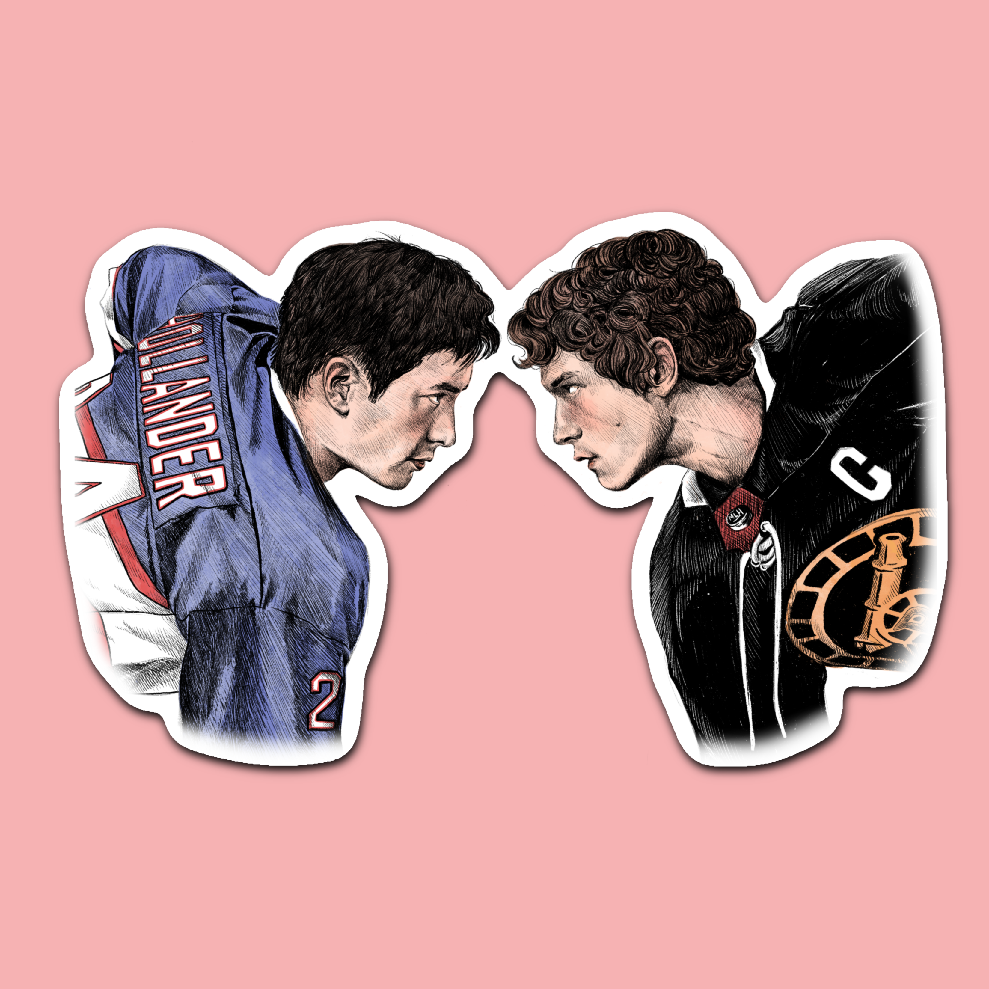 Heated Rivalry Sticker – MVW Creates