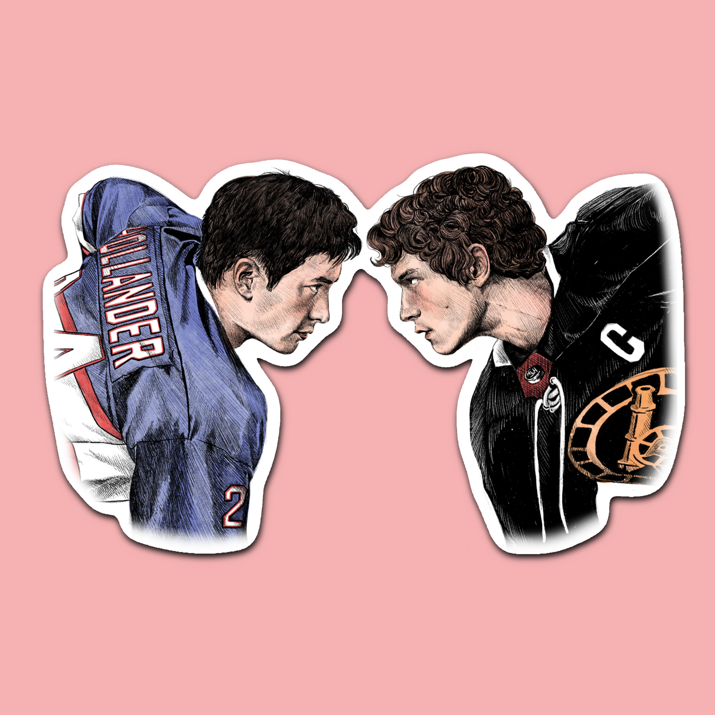 Heated Rivalry Sticker