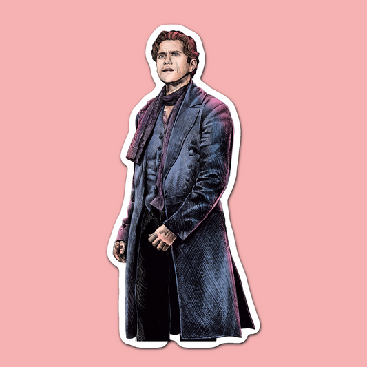 Aaron Tveit Moulin Rouge Art Print Sticker