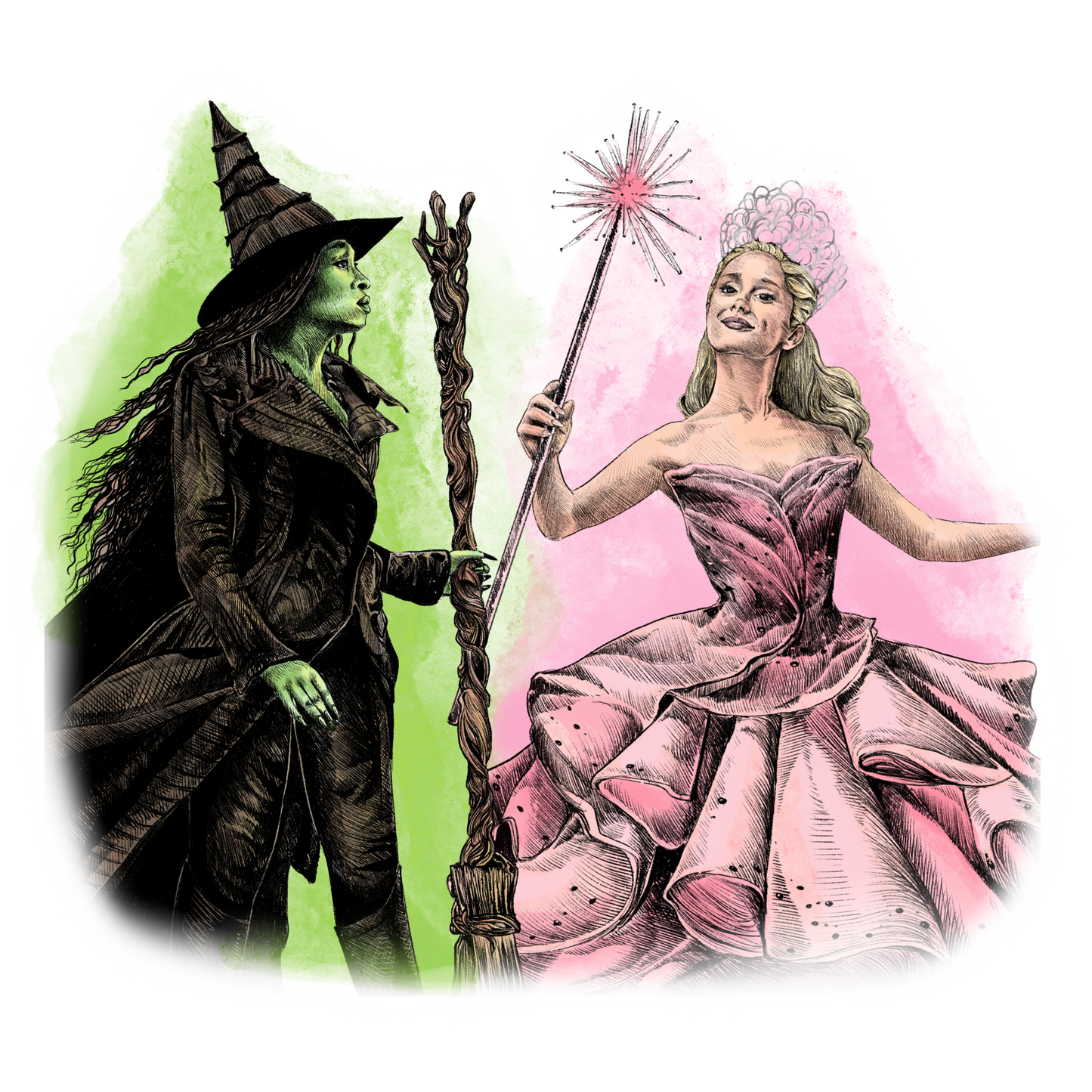 Wicked Art Print Sticker