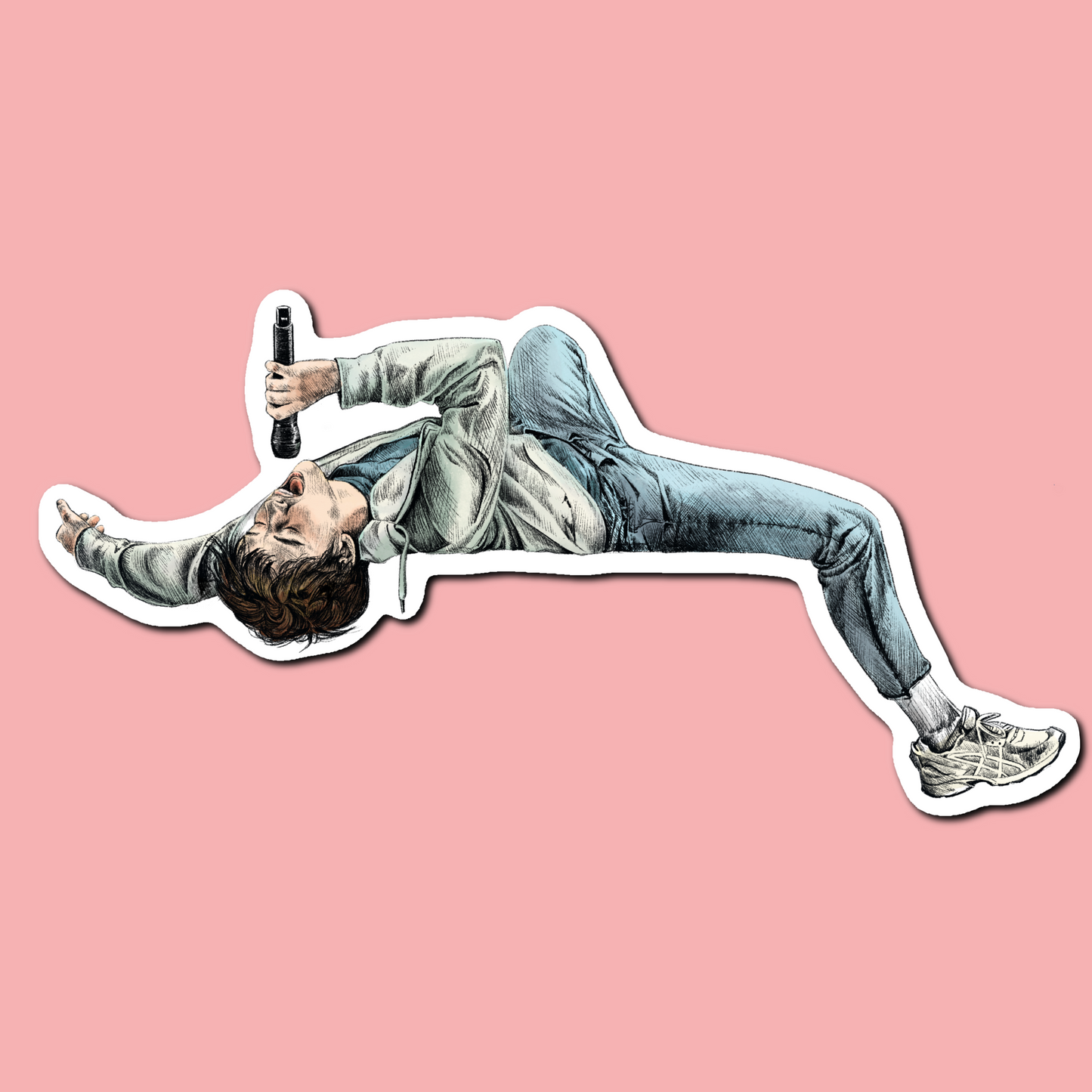 Jack Wolfe Next to Normal Art Print Sticker